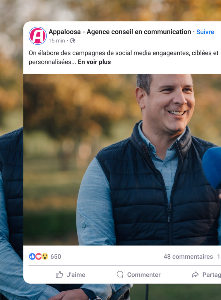 community management communication agriculture agence specialisee + facebook post template 2025 + facebook post template 2025 mask